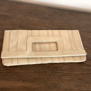 Tan Clutch